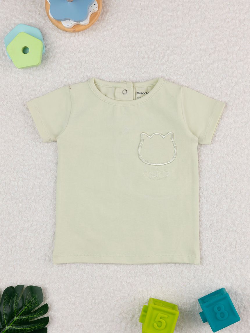T-shirt bimba verde