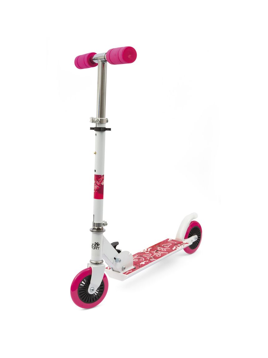 Monopattino pieghevole scooter line rosa - 3+ - sun & sport