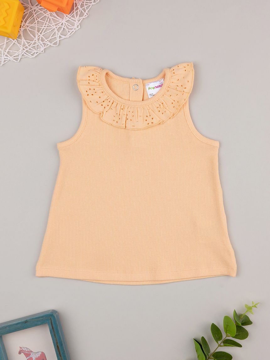 T-shirt mare bimba arancione