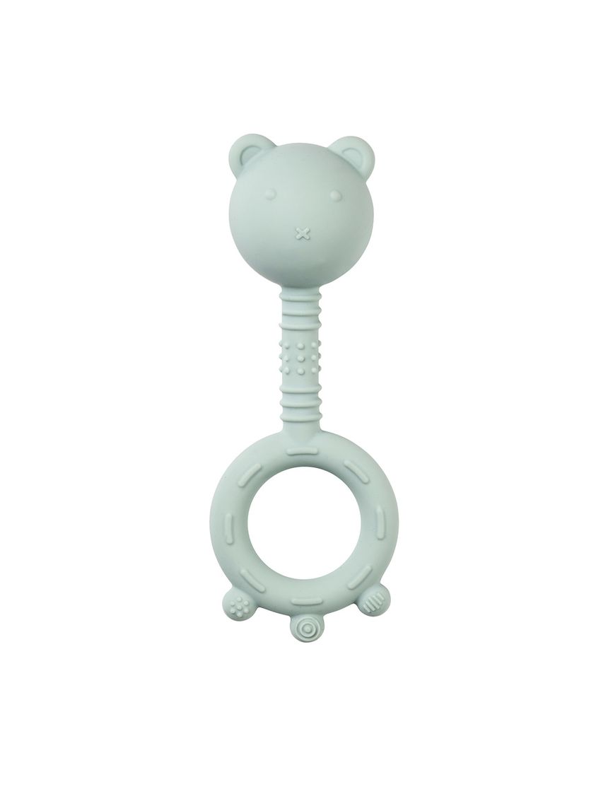 Sonaglio in silicone 
orso verde  - 0+ - nattou