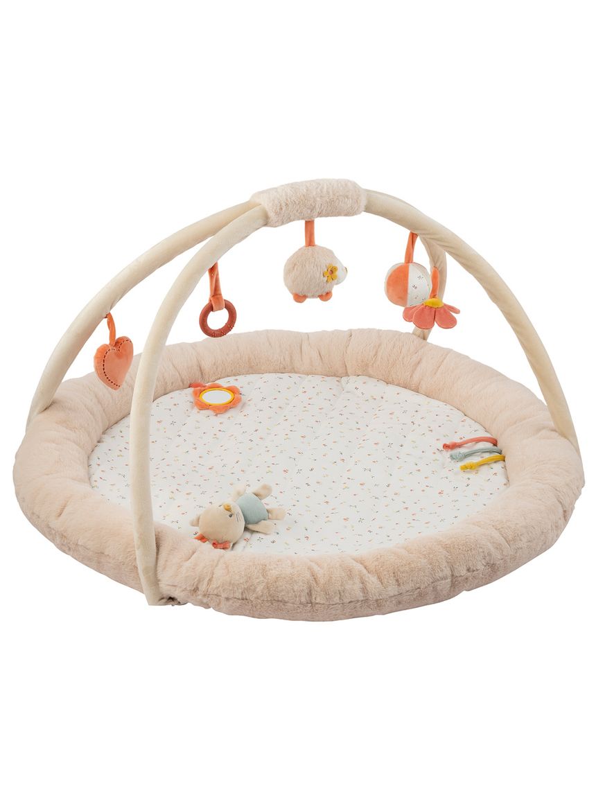 Tappeto attività pouf con archi mila lana zoe  - 0+ - nattou