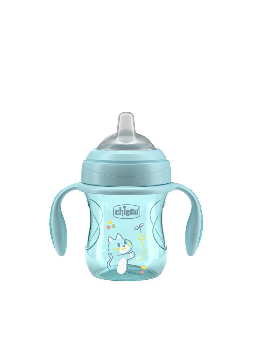 Tazza transition 4m+ azzurra - chicco