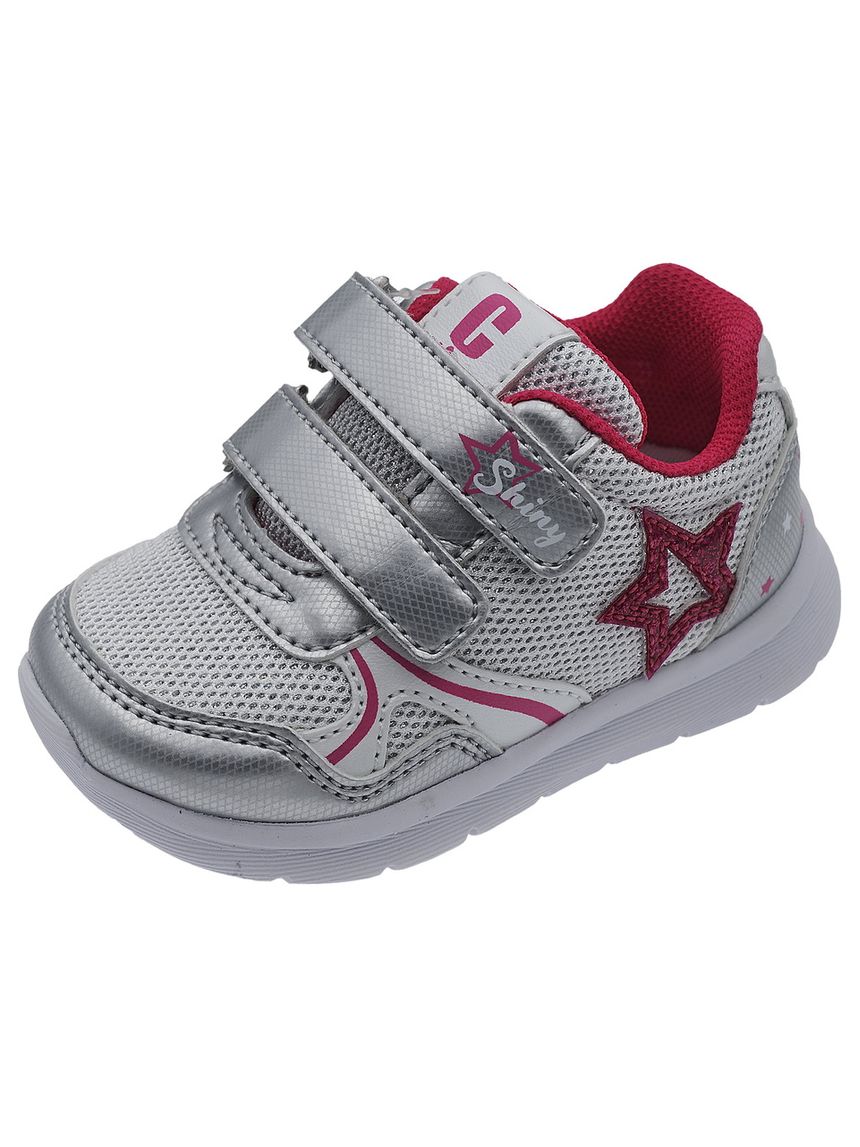 Sneaker cuppa chicco bimba argento