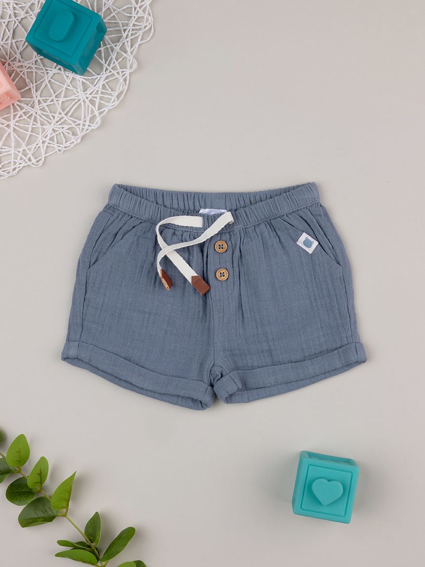 Shorts bimbo grigio