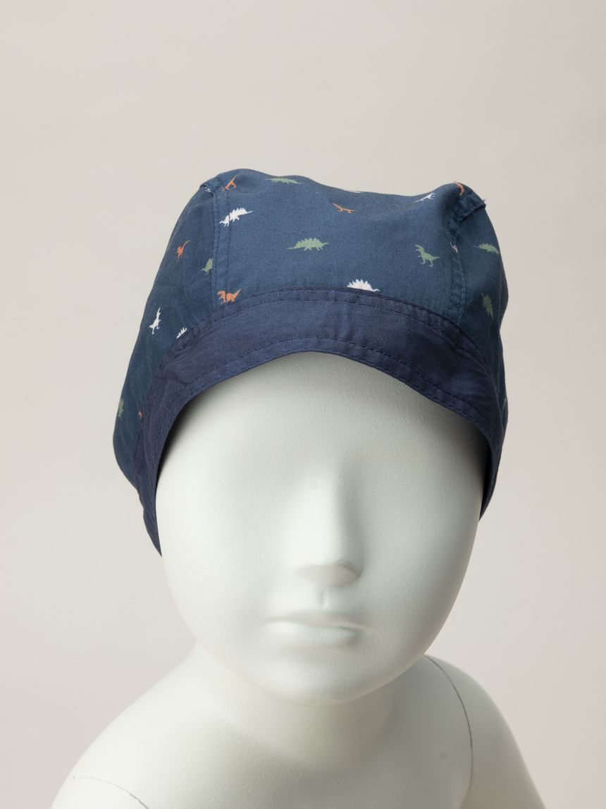 Bandan blu bambino dinosauri