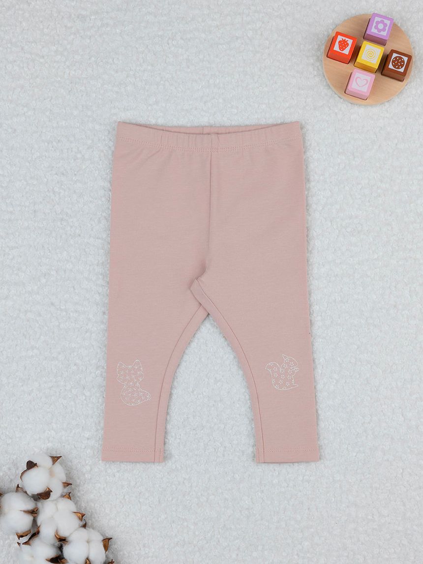Legging bimba rosa
