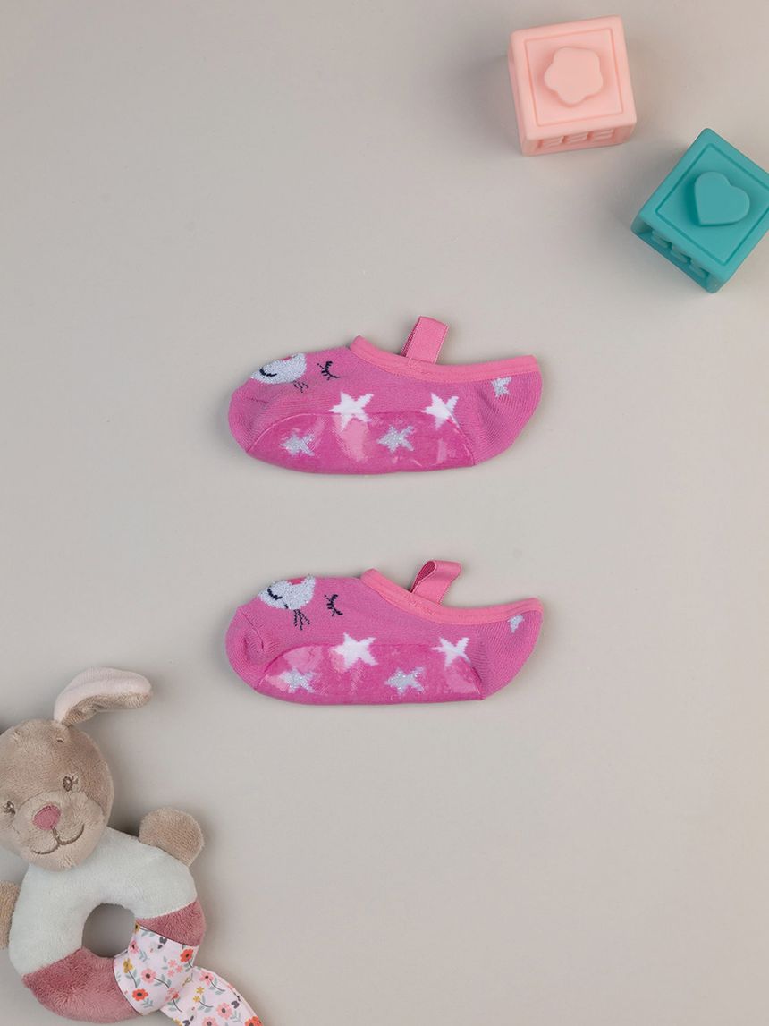 Ballerine antiscivolo bimba "gatto"