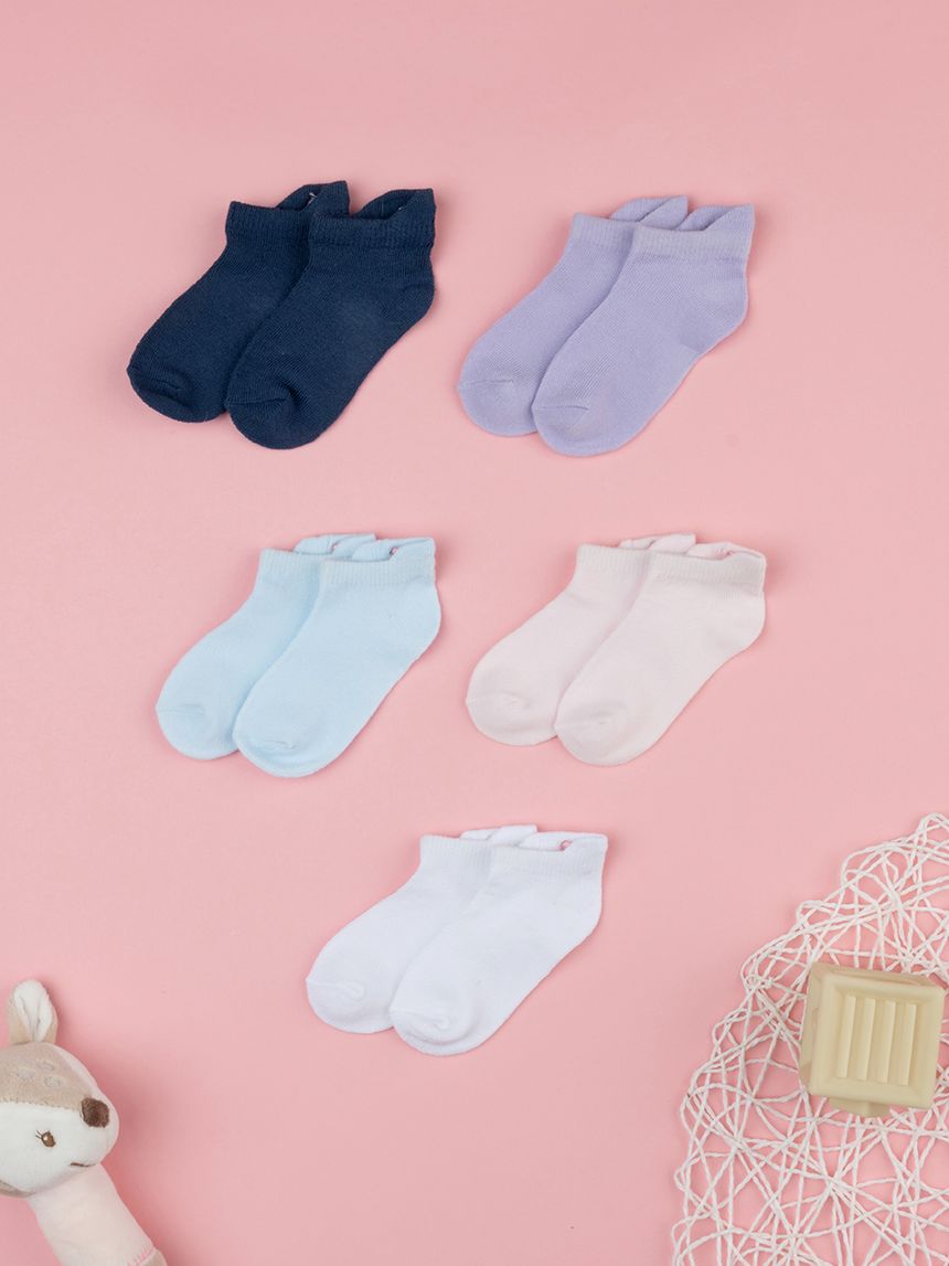 Calze bimba multicolor