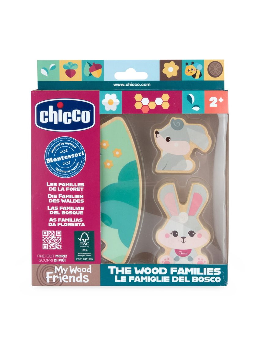 Gioco legno conigli mamma - 24m+ -chicco