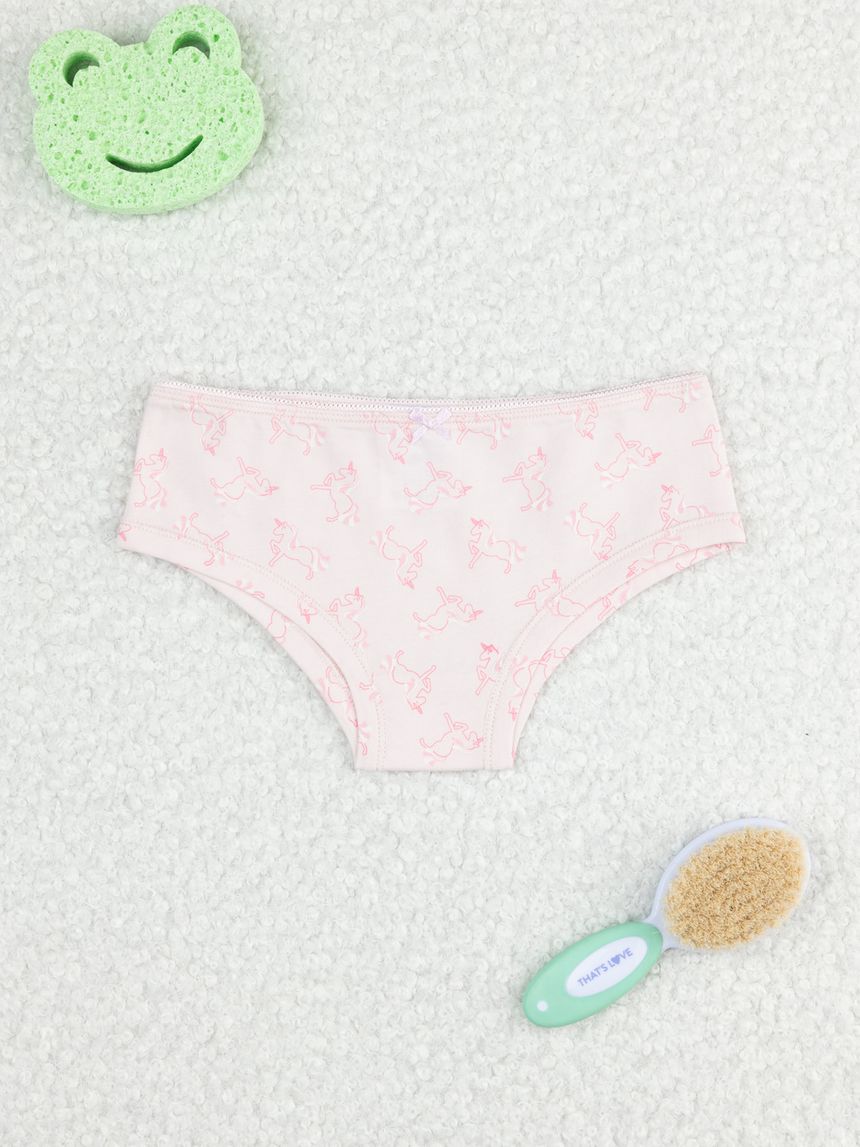 Slip bimba unicorno