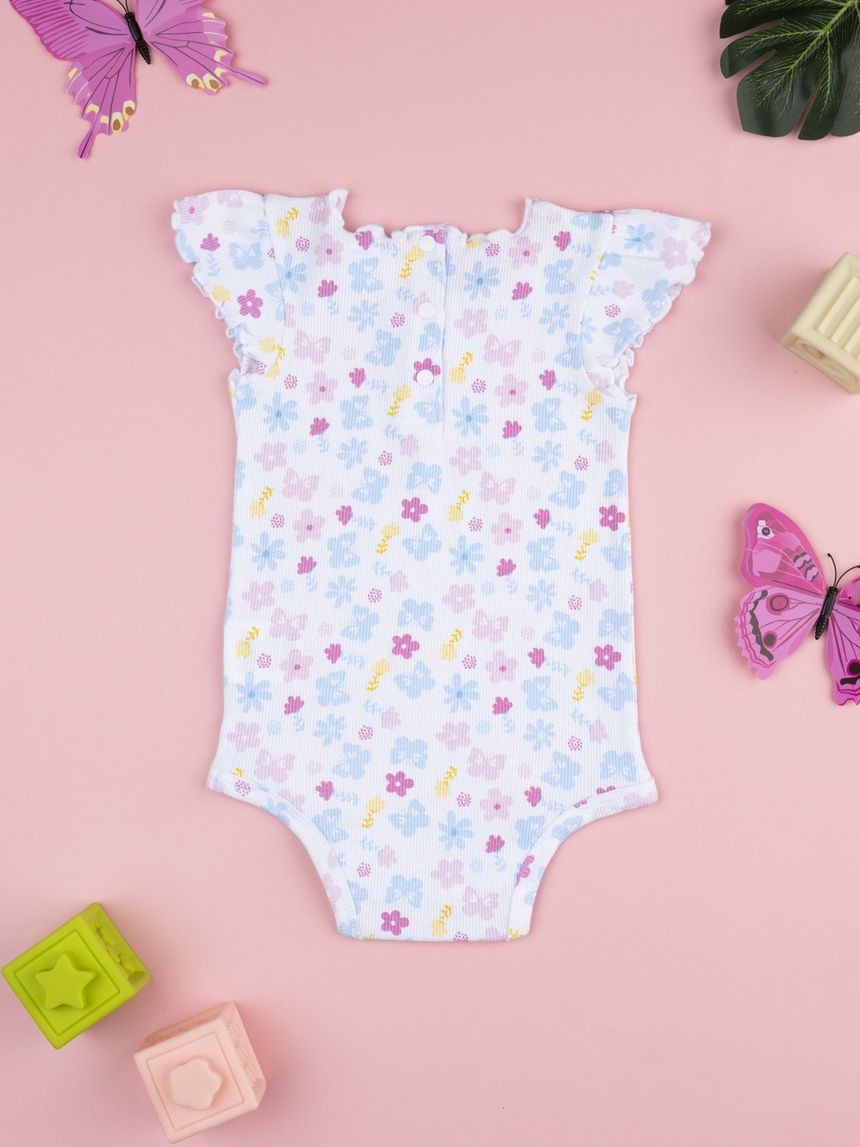 Body bimba farfalle colorate