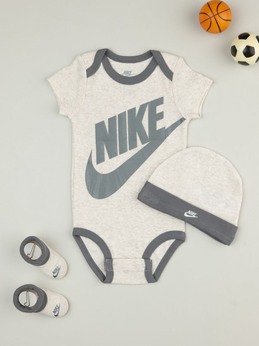 Set nike unisex bianco/grigio