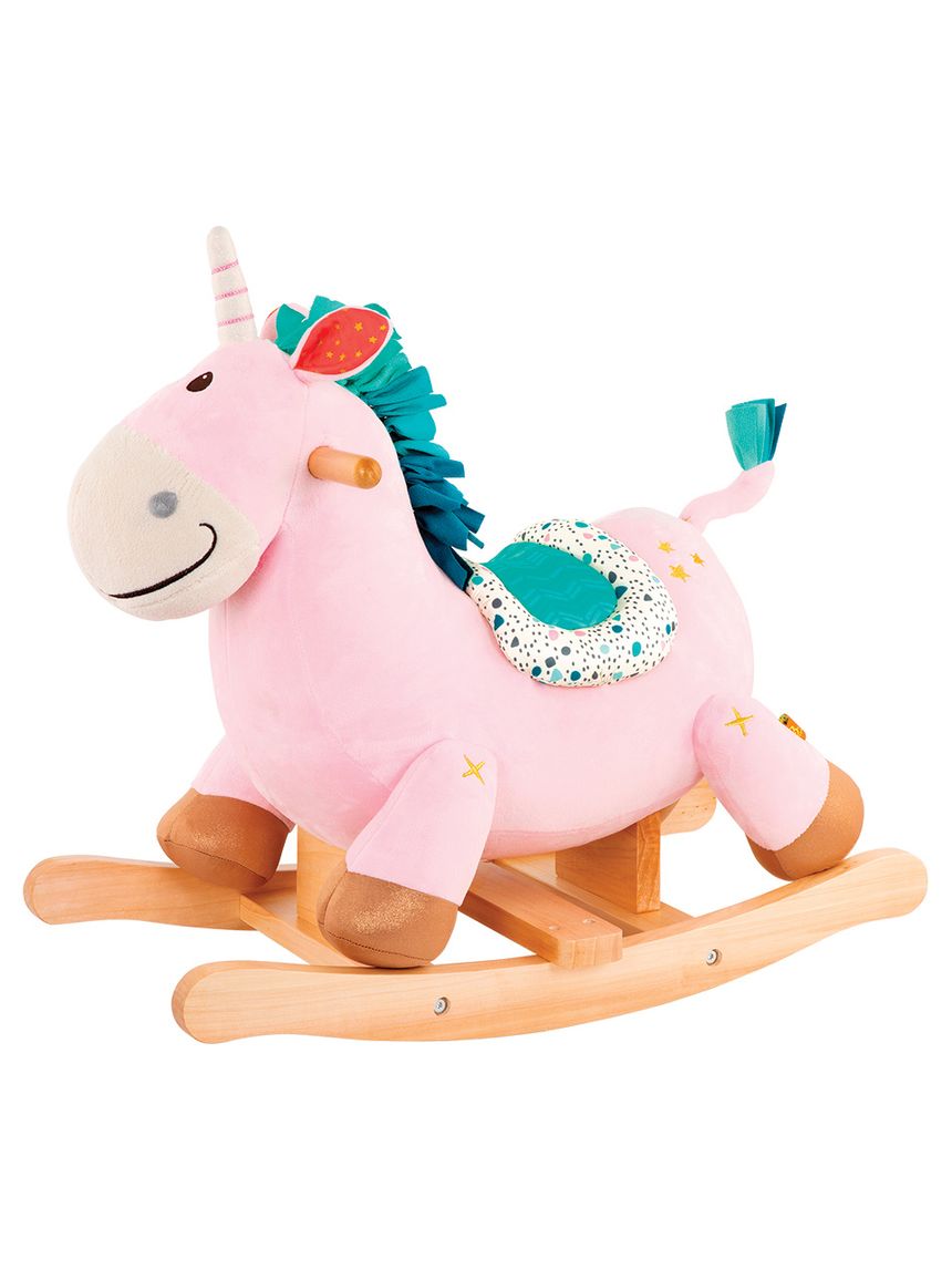 Rodeo rocker pink unicorn - 18m+  - b. toys