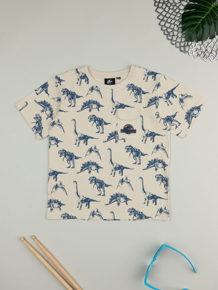 T-shirt bambino jurassic park