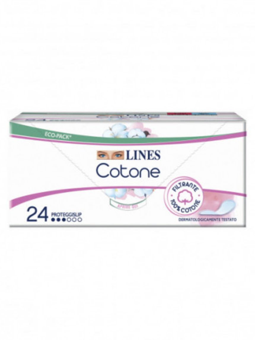 Lines cotone proteggi slip disteso x24