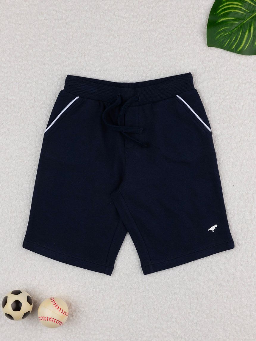 Pantaloni bimbo blu/bianco