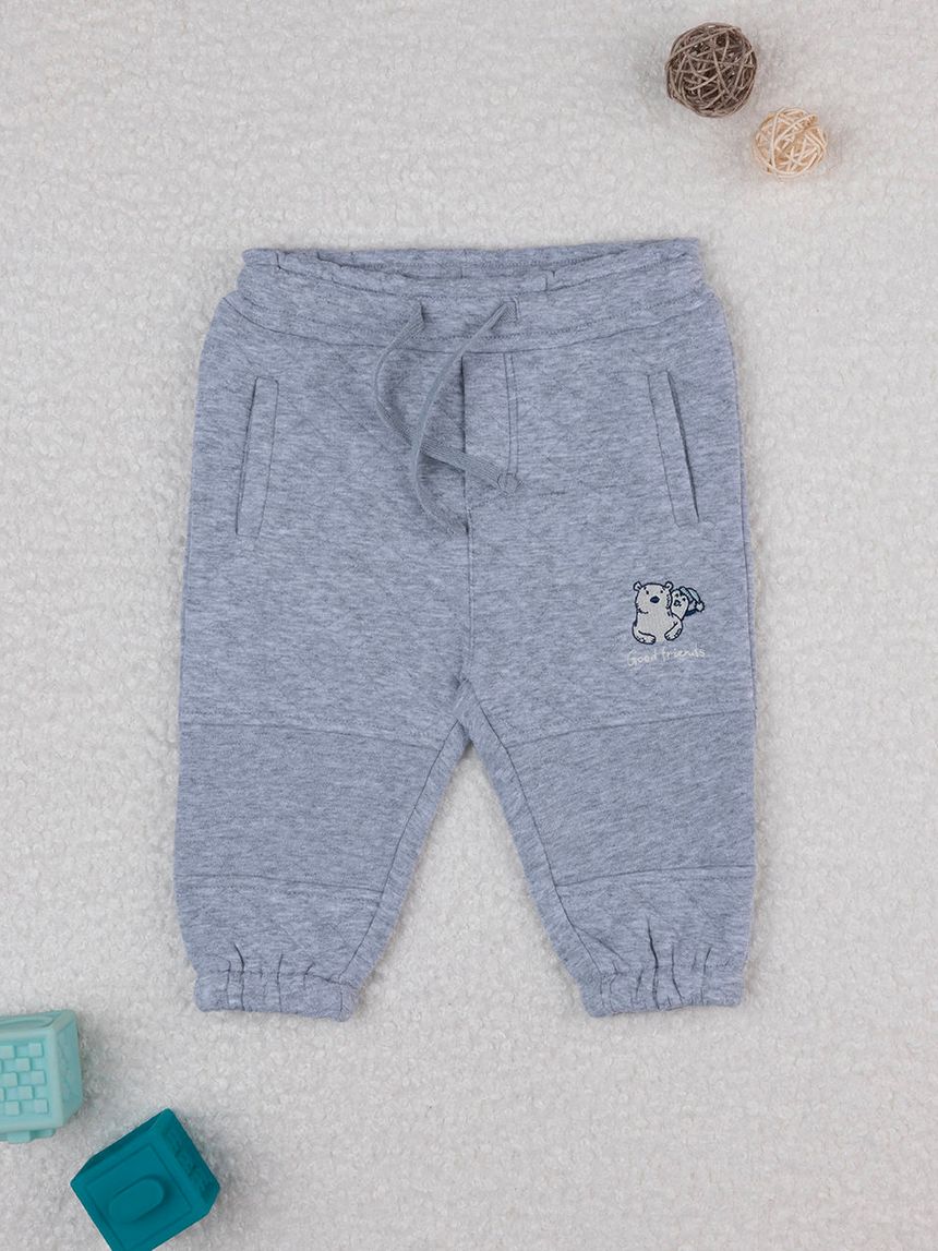 Pantalone bimbo grigio