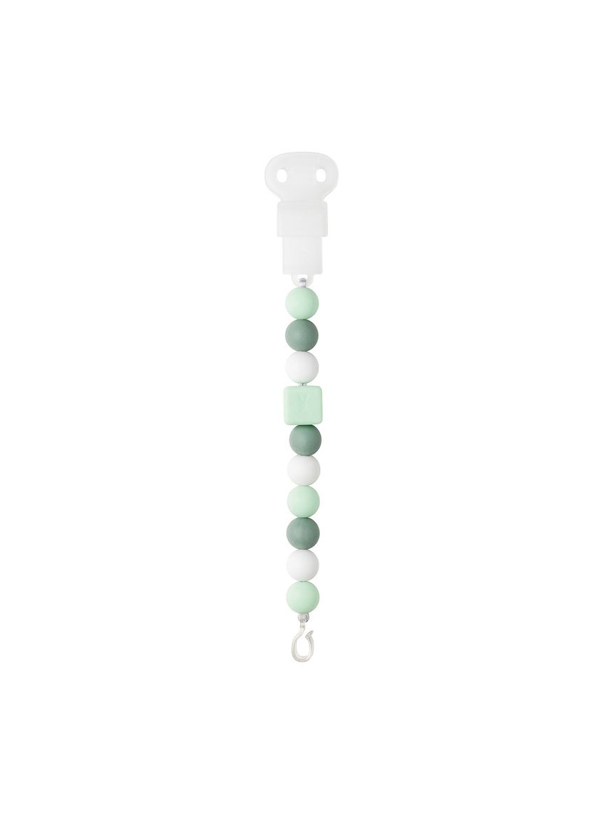 Portasucchietto verde menta in silicone - nattou