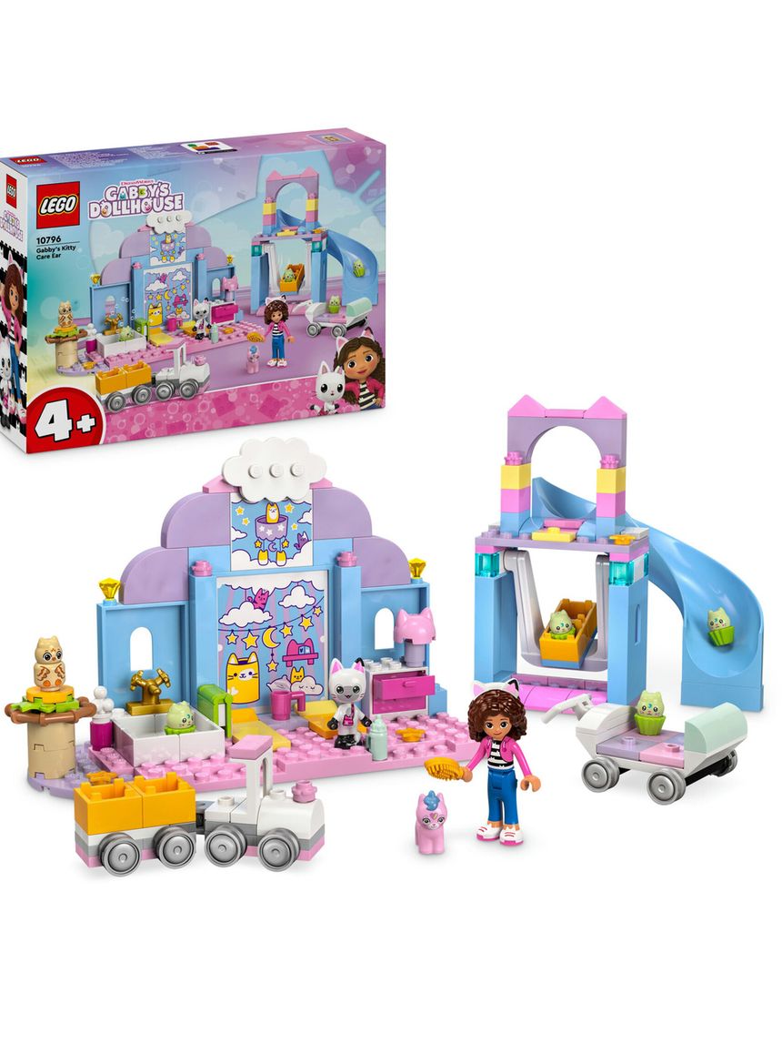 La casa delle bambole di gabby - asilo gatto orecchio di gabby  - 4+ - lego gabby's dollhouse