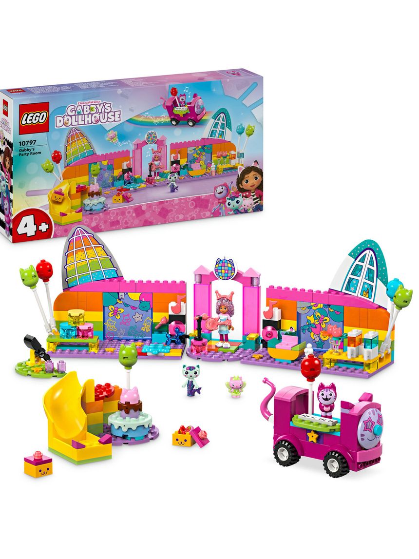 La stanza della festa di gabby - 4+ - lego gabby's dollhouse