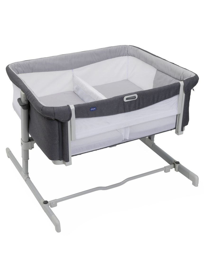 Culla next2me twins magnet grey - chicco