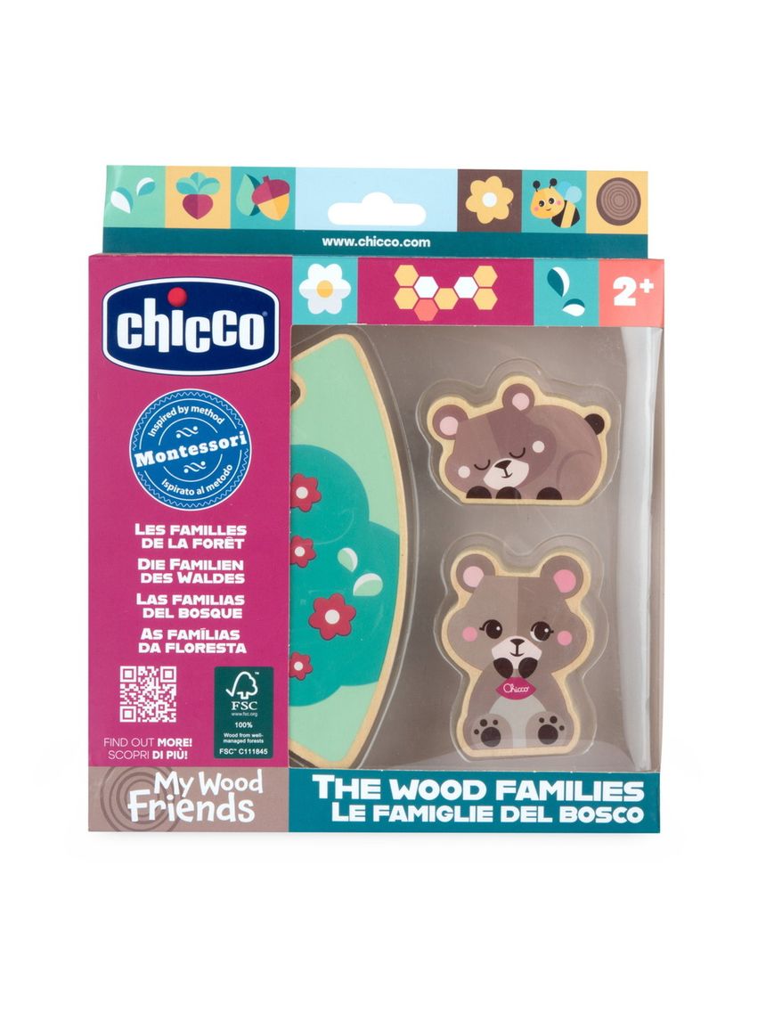 Gioco legno orsetti mamma - 24m+ -chicco