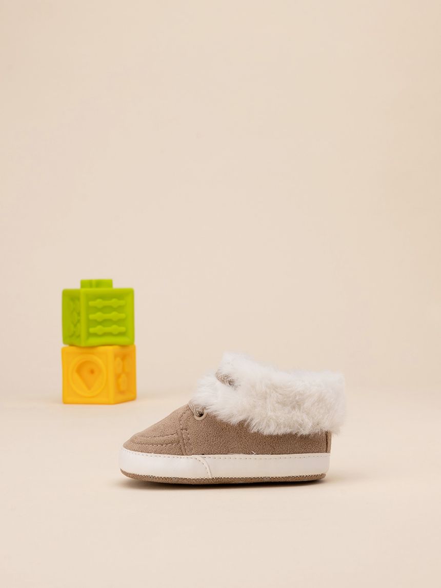 Scarpe bimbo marrone