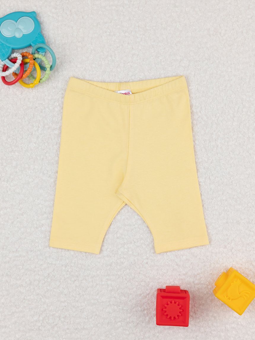 Leggin bimba giallo