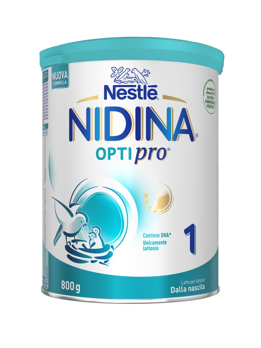 Nidina optipro 1 dalla nascita latte per lattanti in polvere 800g - nestlé