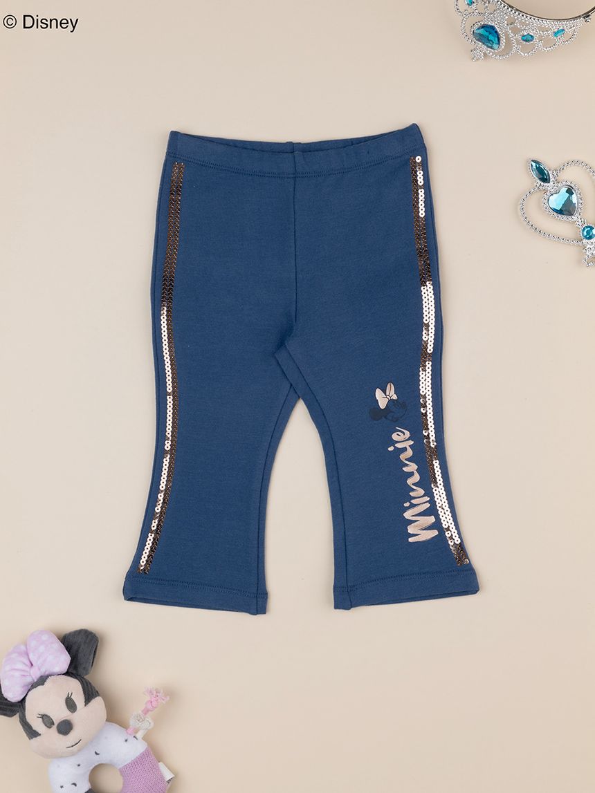 Legging blu bimba disney minnie