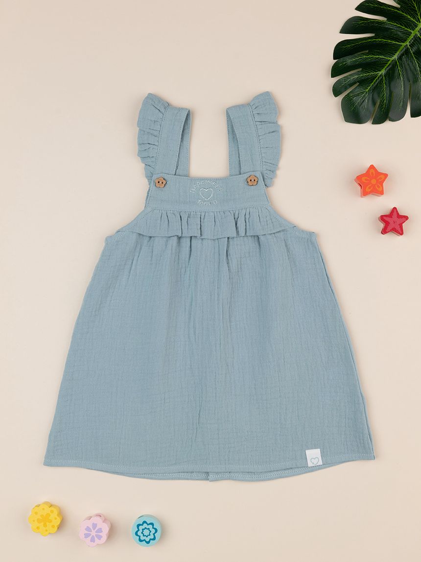 Scamiciato bimba verde