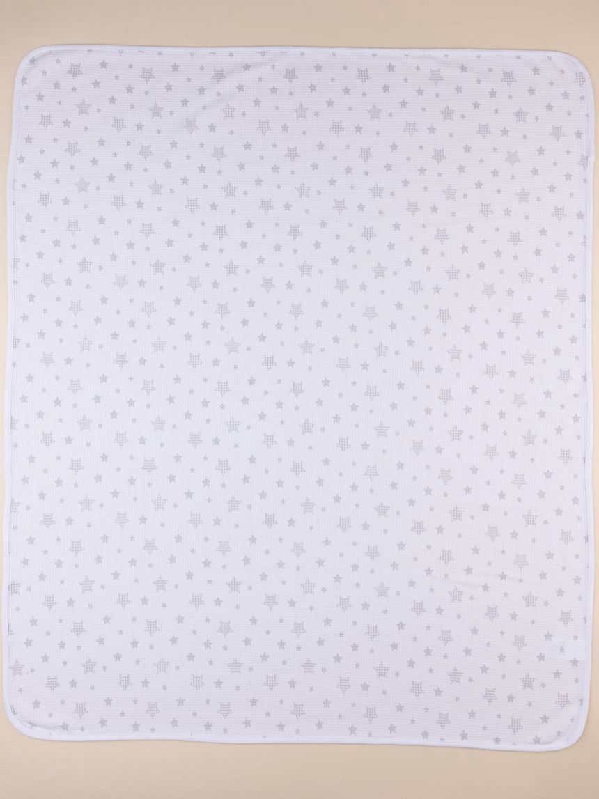 Coperta estiva stelle grigia