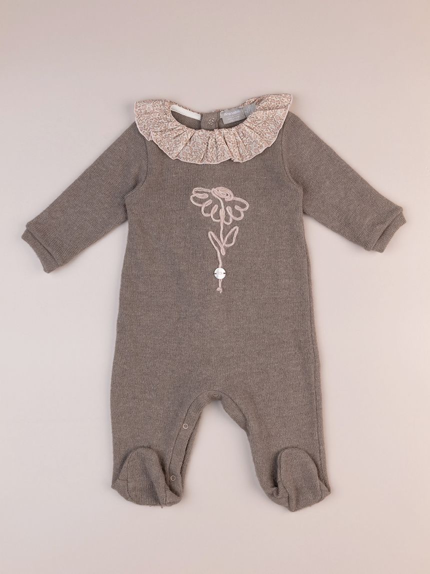 Tutina bimba marrone