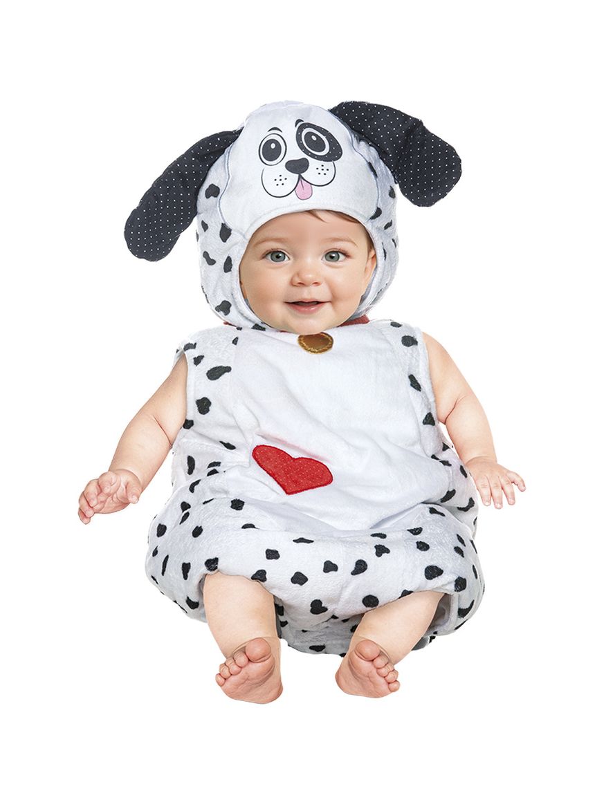 Costume dalmatino baby - 6-12 mesi - carnaval queen