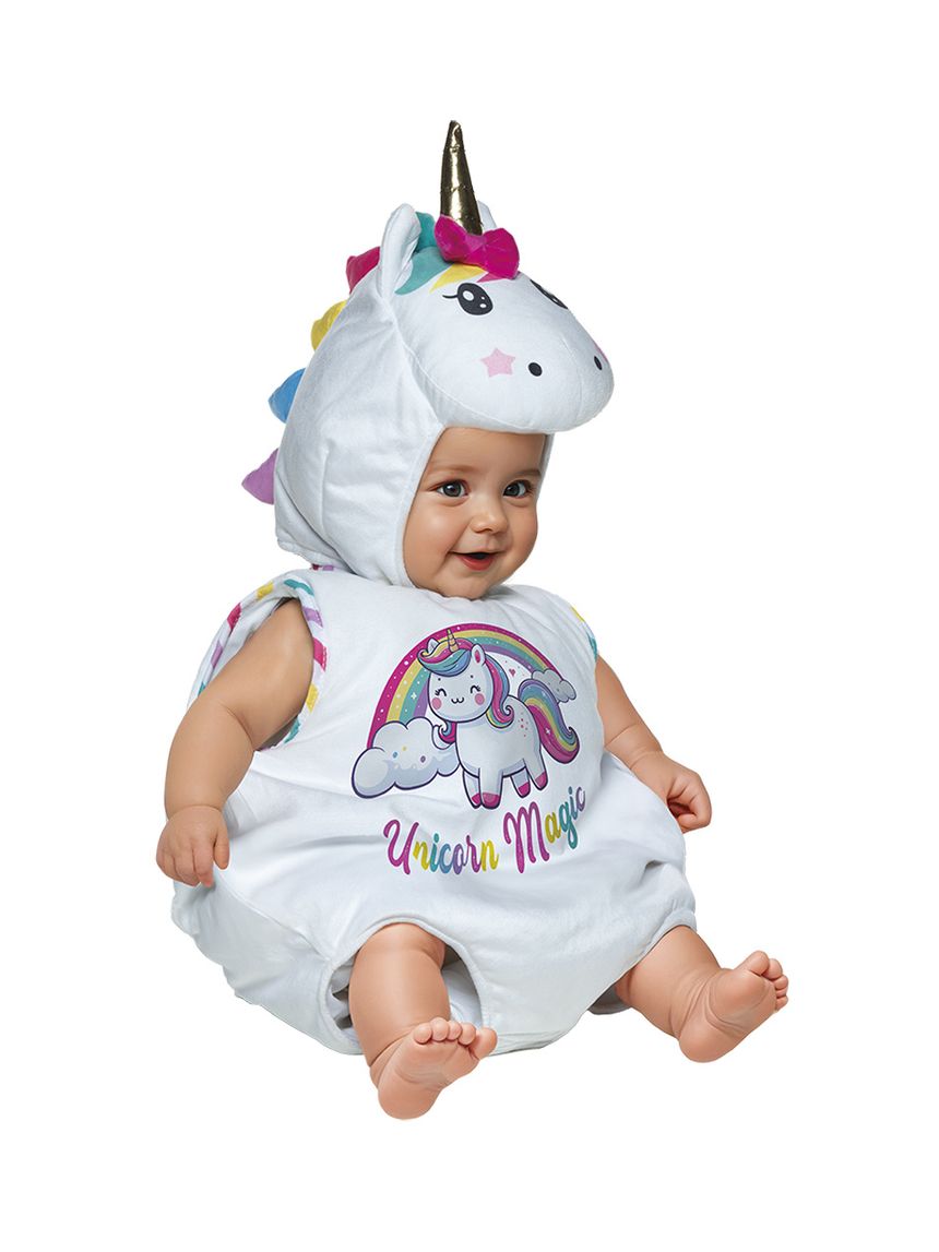Costume unicorno baby - 6-12 mesi - carnaval queen