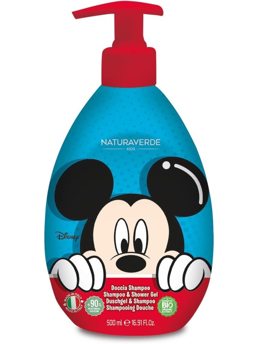 Disney classic topolino doccia shampoo - naturaverde