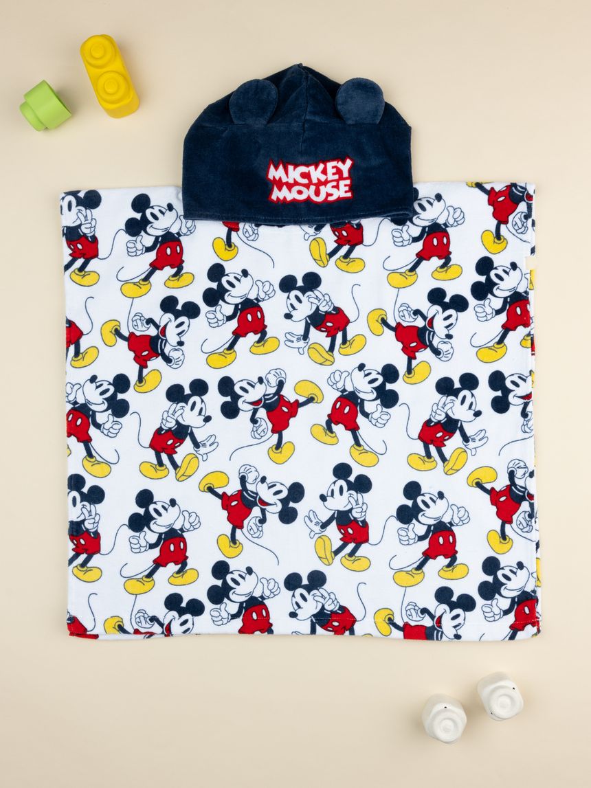 Poncho mare bimbo disney topolino