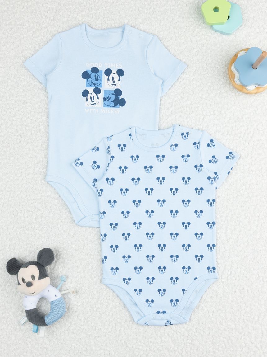 Pack 2 body bimbo azzurri disney topolino