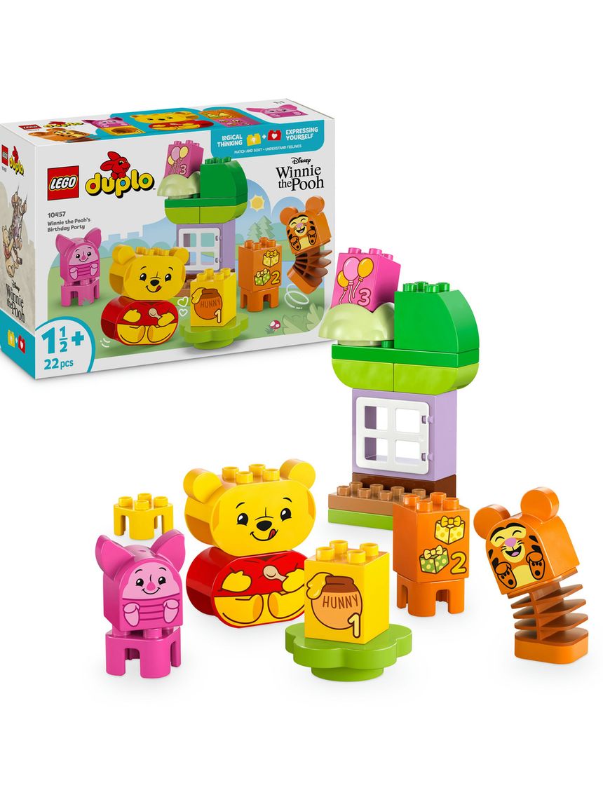 Festa di compleanno di winnie the pooh – 10457 – lego duplo disney