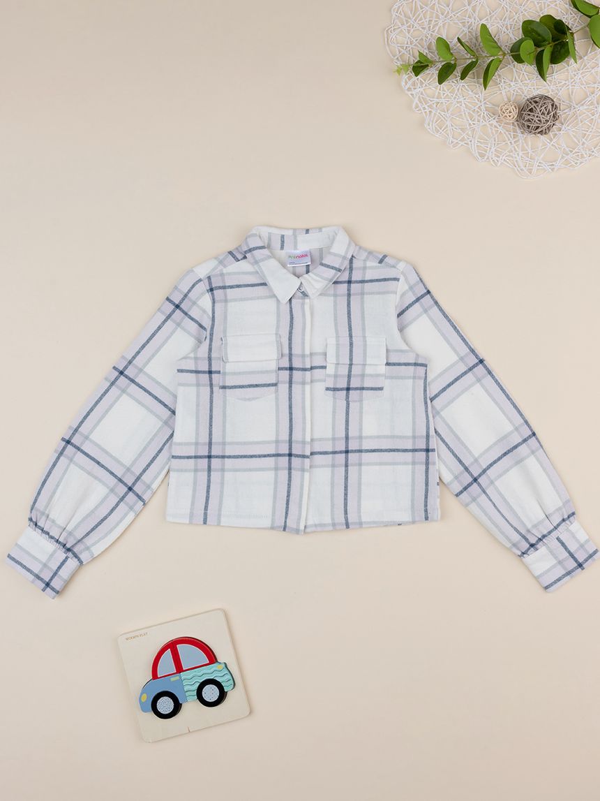 Camicia flanella bimbo fantasia