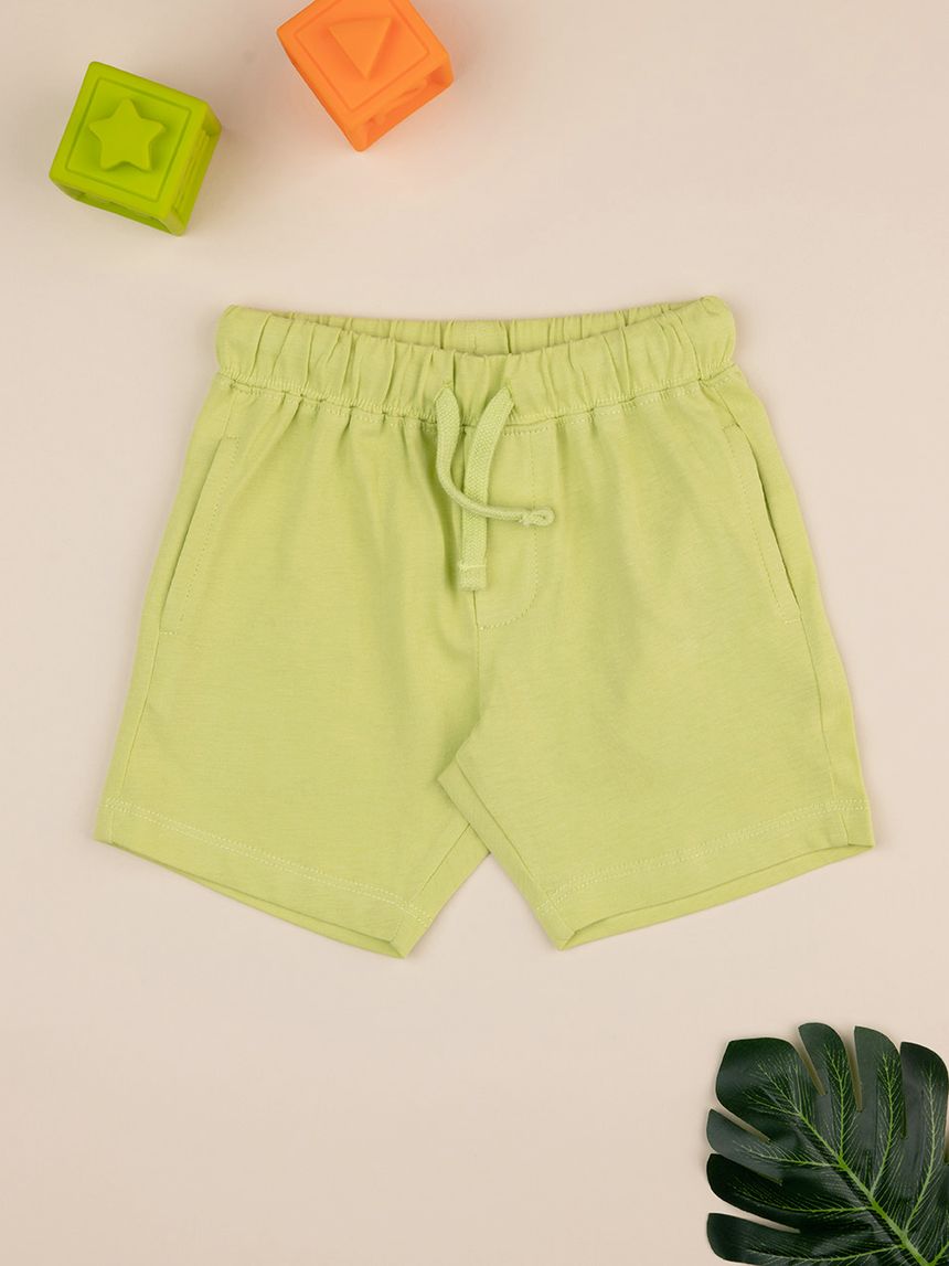 Bermuda bimbo verde chiaro