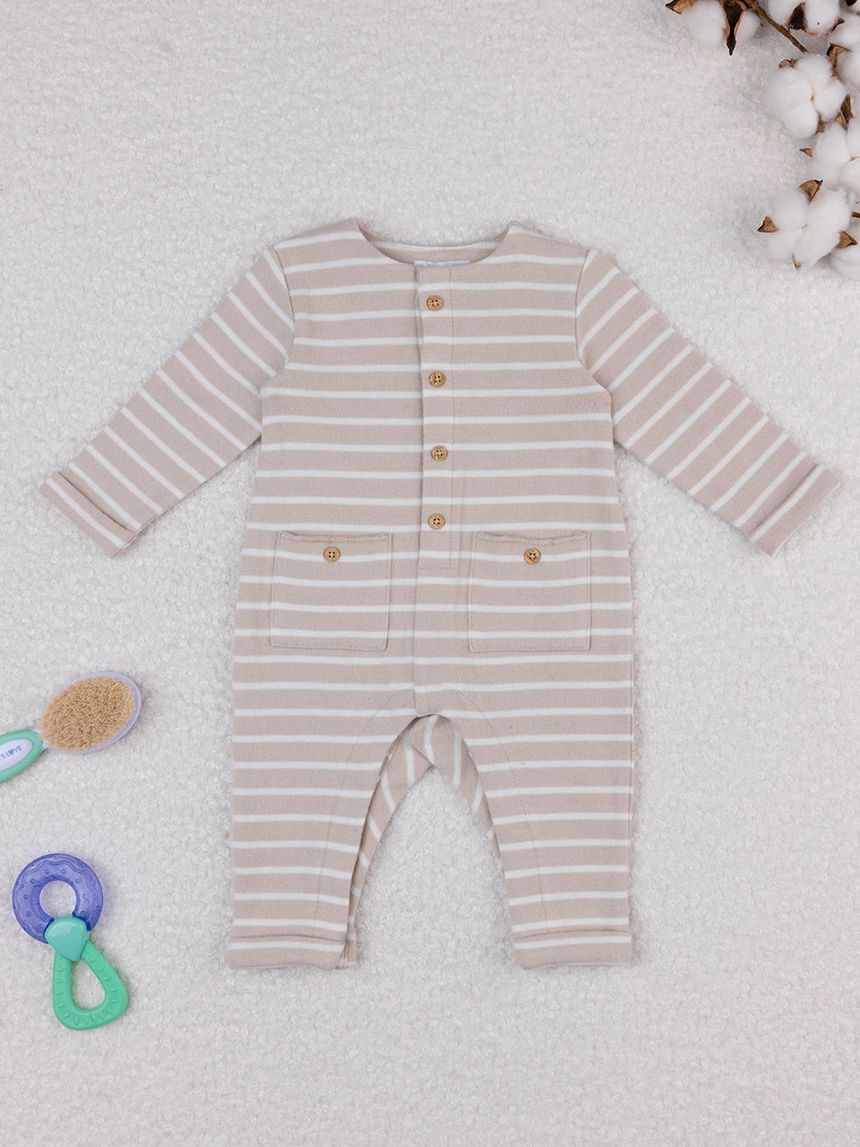 Tutina neonato rigata