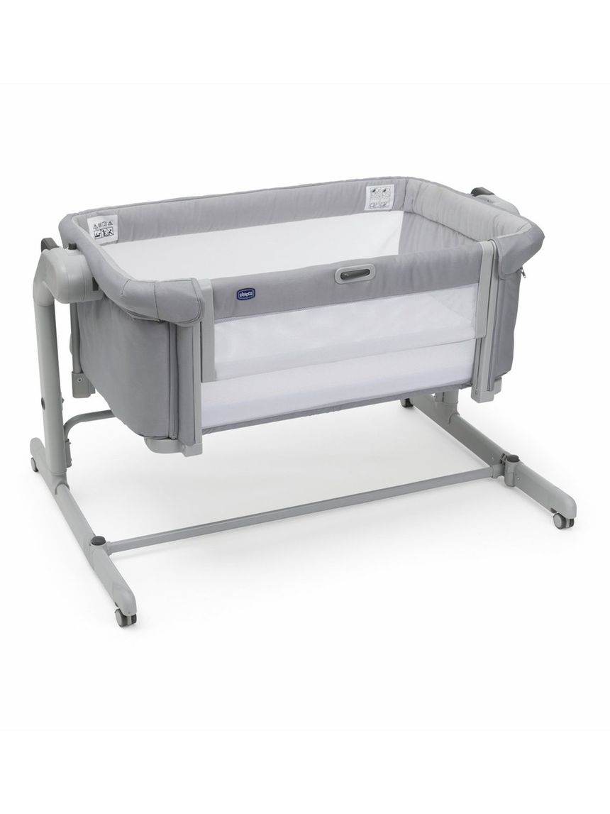 Culla next2me magic evo grey mist - chicco