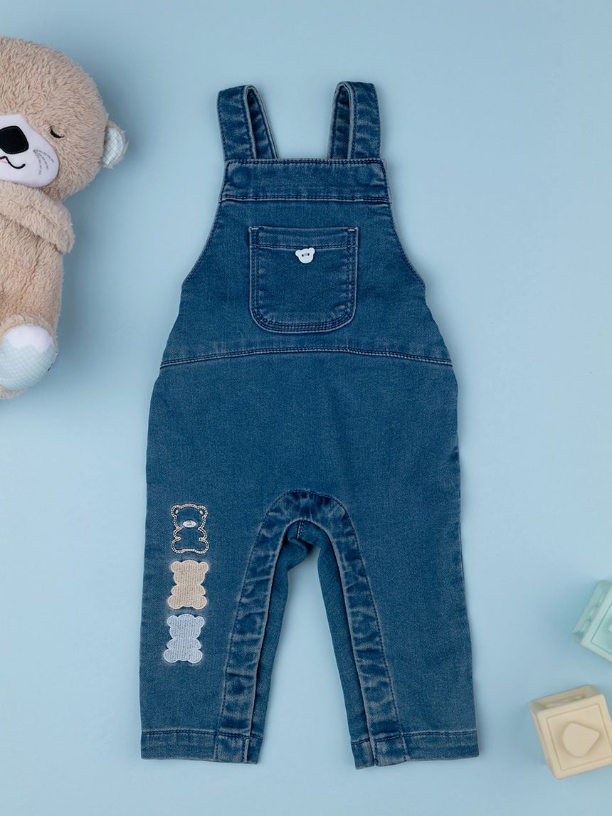 Salopette denim bimbo