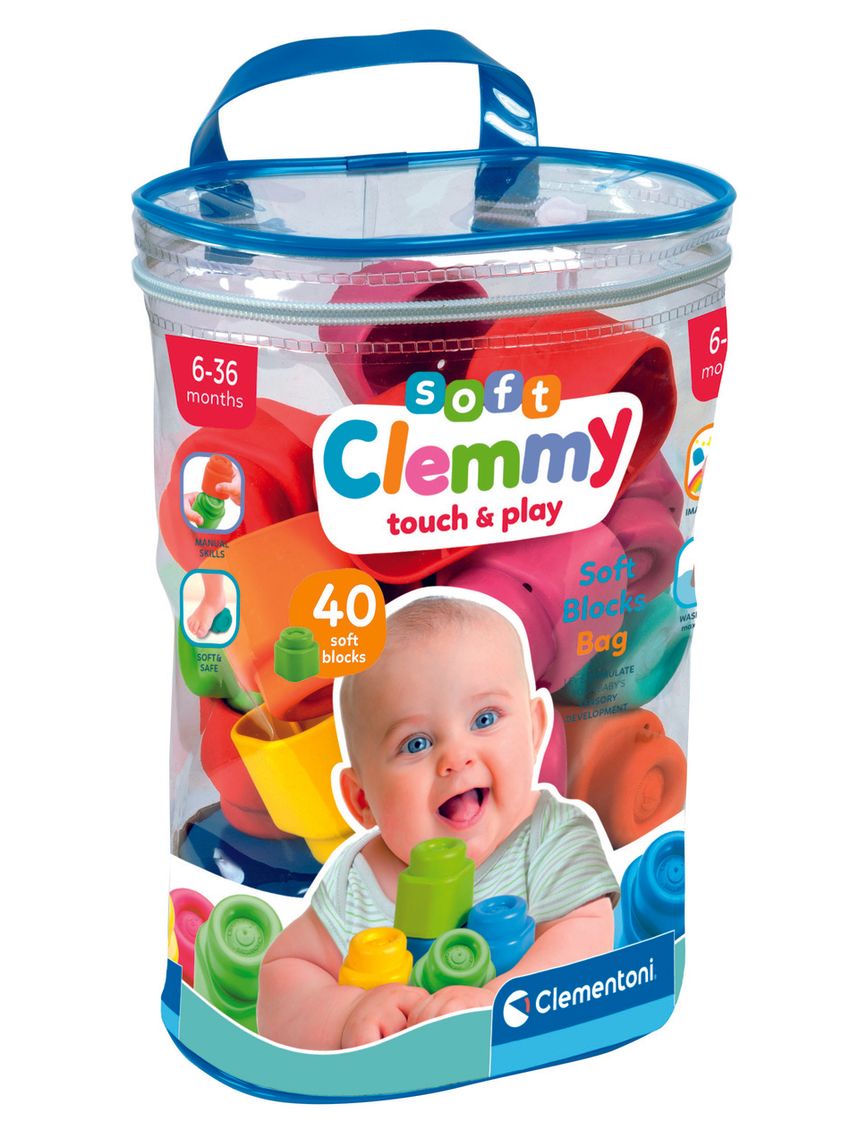 Sacca 40 mattoncini - 6+ - clementoni