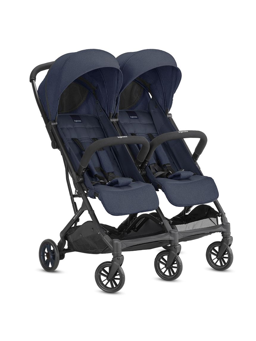 Passeggino gemellare twin sketch navy - inglesina