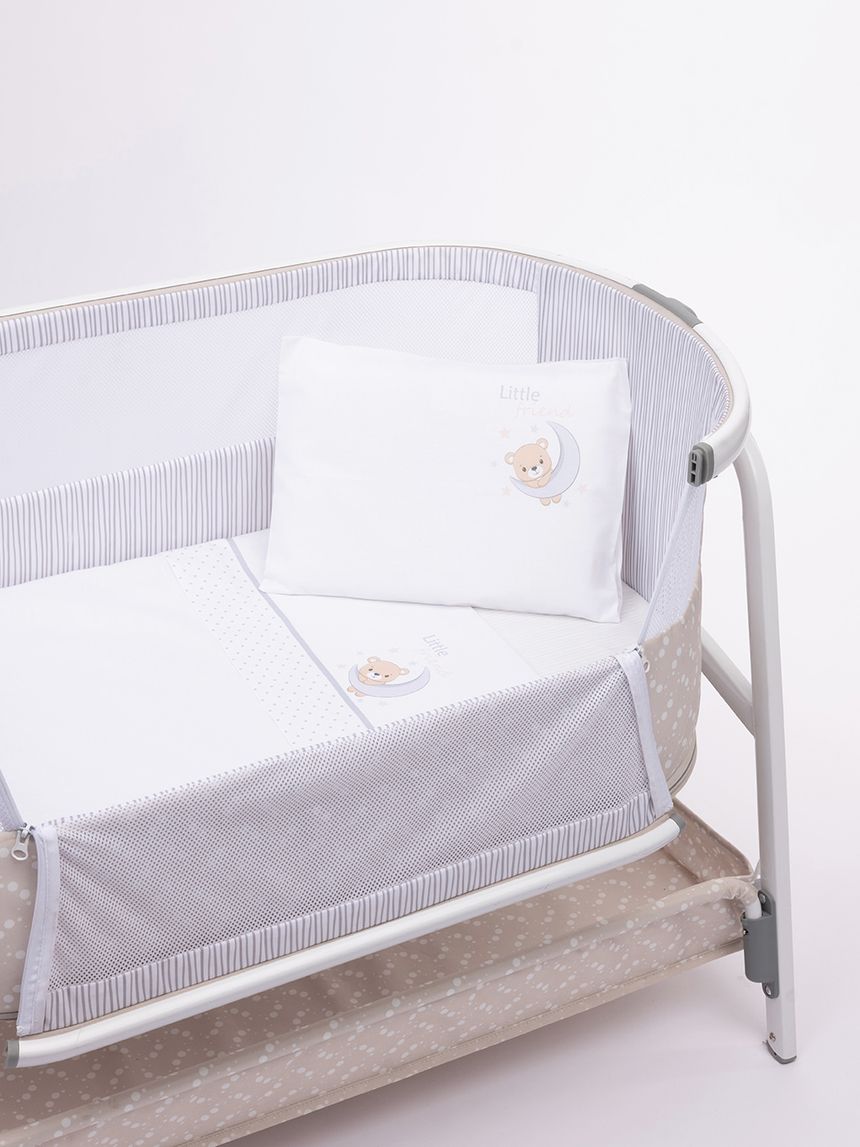 Completo universale culla/ carrozzina 3 pezzi "orsetto"