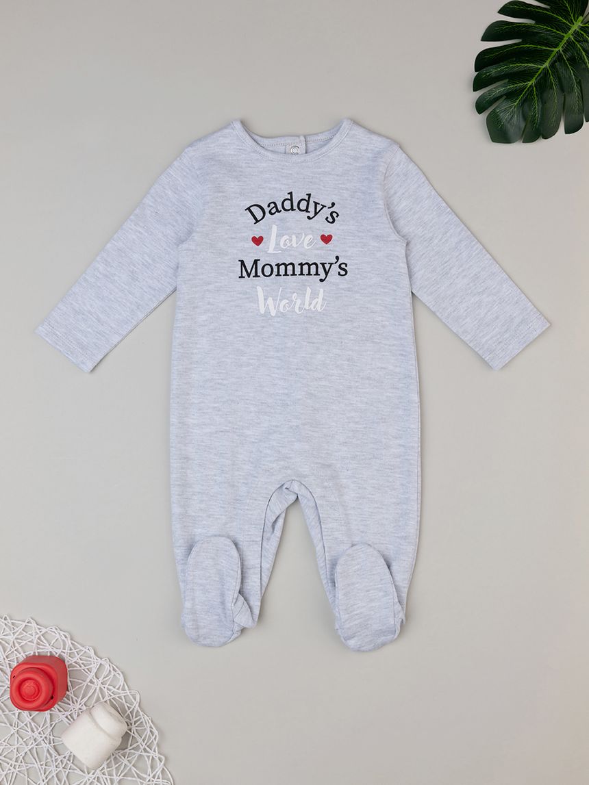 Tutina grigia unisex