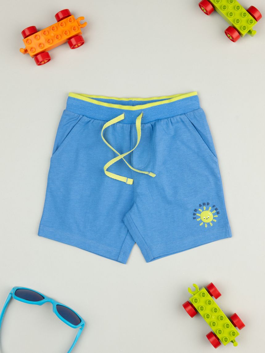 Pantaloni bimbo azzurri