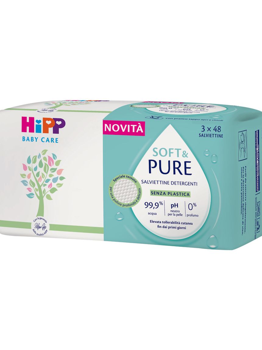 Salviettine soft&pure 3x48 - hipp
